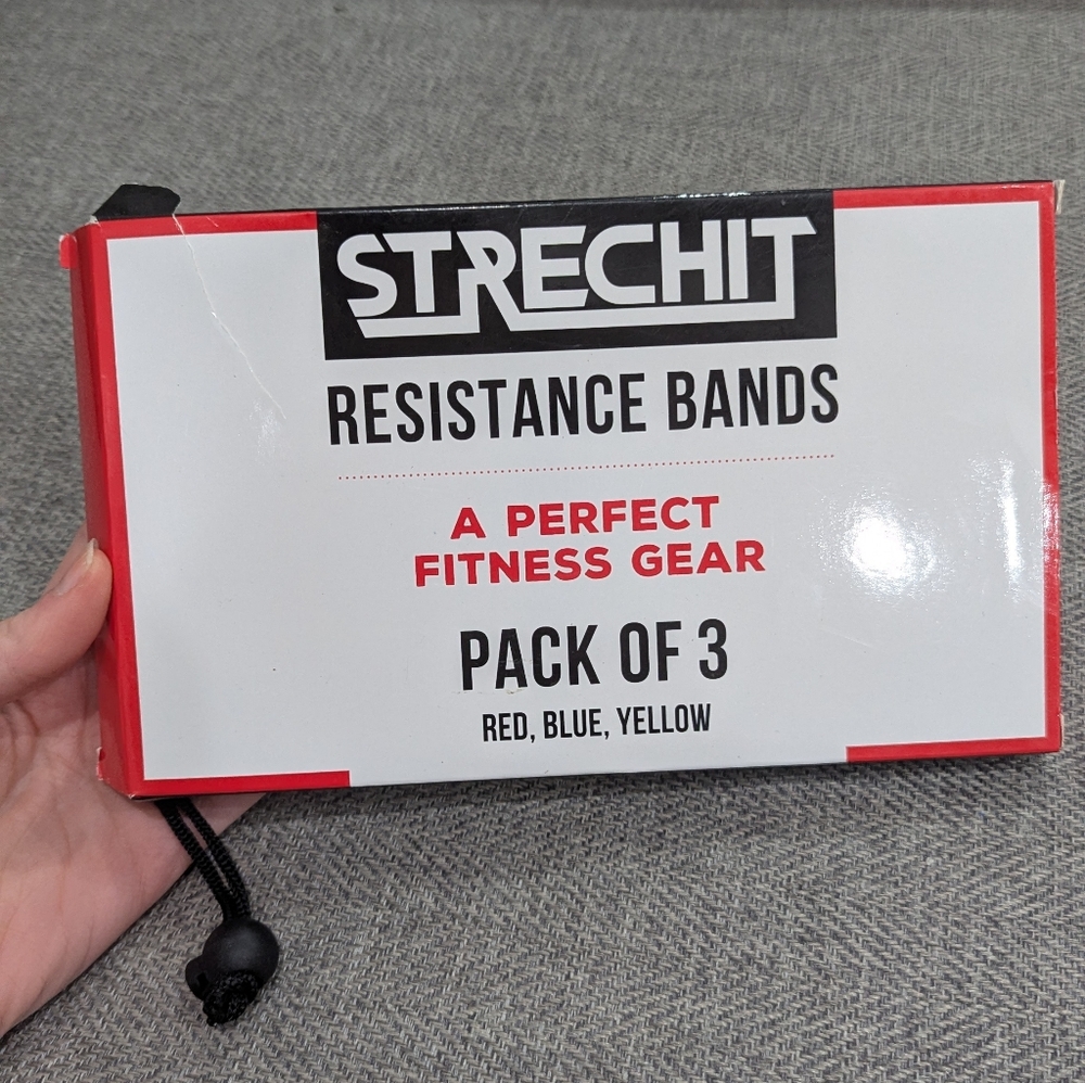 Strechit Resistance Bands Pack of 3